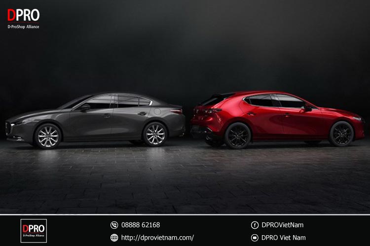  Comparar Mazda 3 Sedán y Hatchback |  DPRO Vietnam