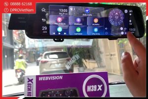 Camera hành trình Webvision M39X – Camera hành trình gương đa năng