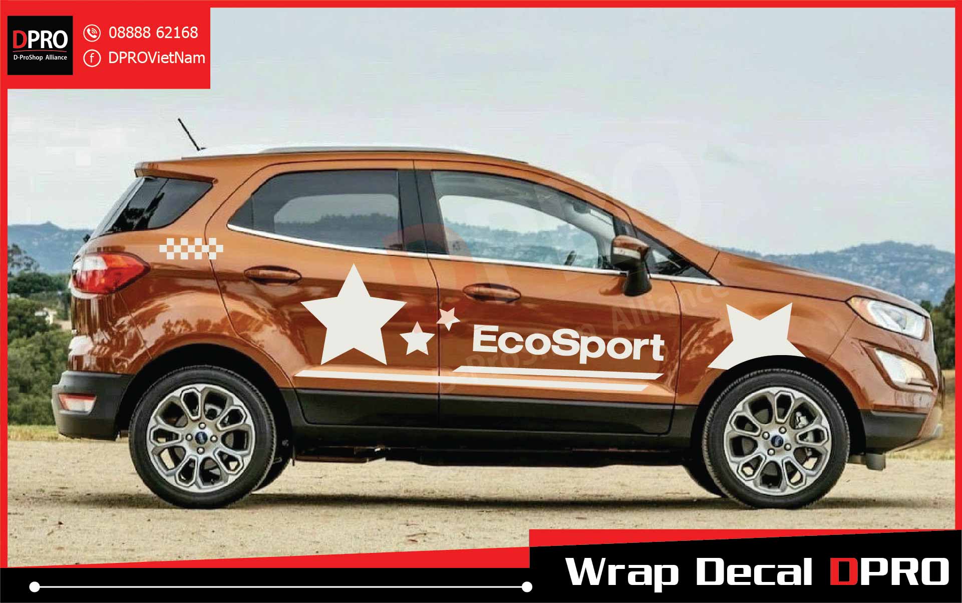 Tem Xe Ford Ecosport - Fesp003 | Dpro Vietnam